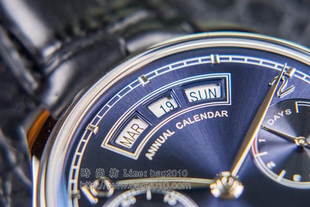 IWC手錶 V2升級版 萬國lW52850 葡萄牙萬年曆腕表系列 萬國表高端機械男表  hds1434
